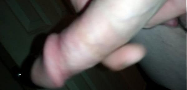  Eric Johnson horny and bored so masaging perfect dick late night